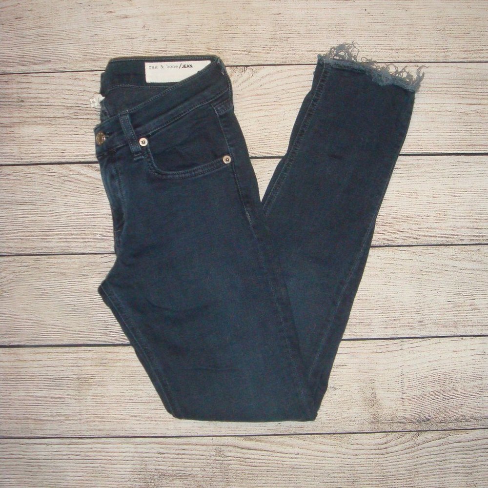 Rag & Bone Hanford Raw Hem Capri Jeans 26